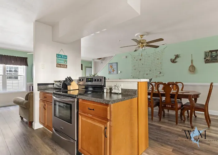 Charming 3-bedroom, 2-bathroom Townhouse Perfectly Located Near The Boardwalk Apartamento Ocean City